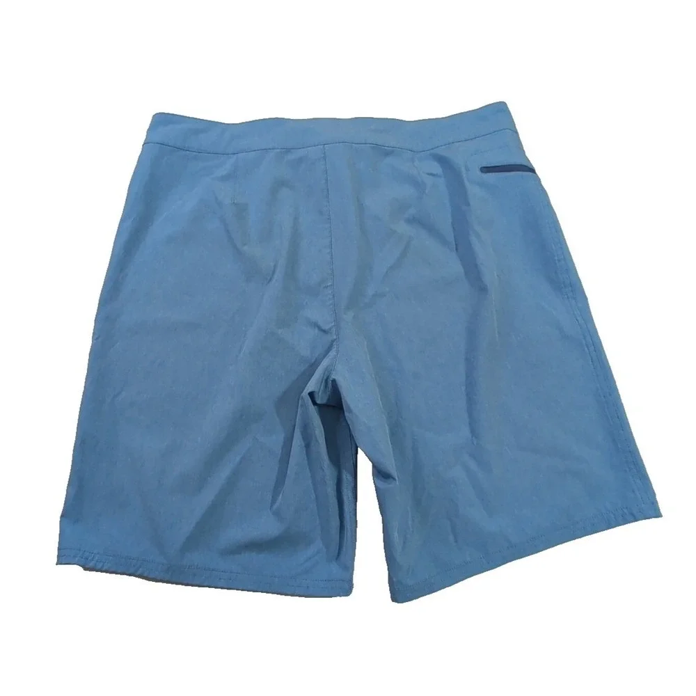 Vineyard Vines Board Shorts Swim Trunks Mens 33 Blue Heather Stretch‎ Beach Pool